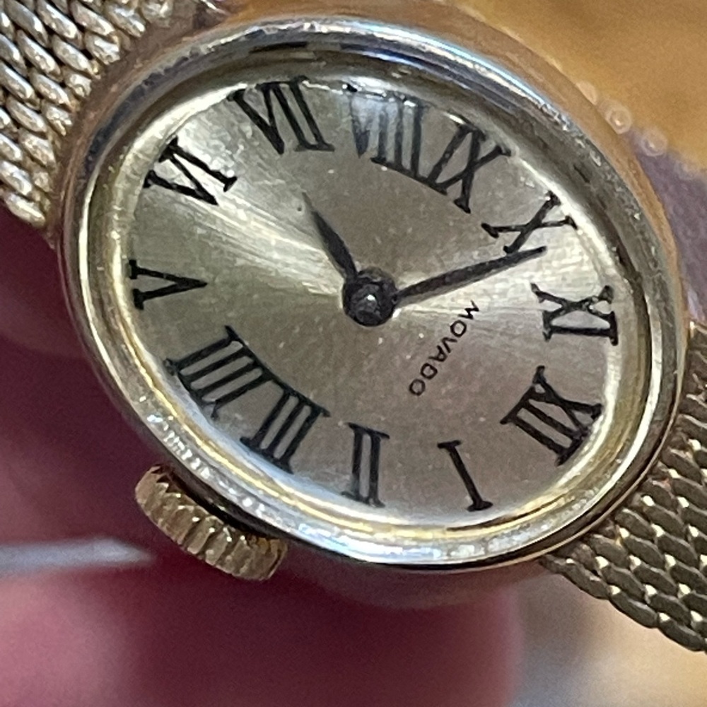 Vintage 14K Movado Gold Watch